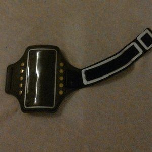 LED Phone Wrist Holder Black/White